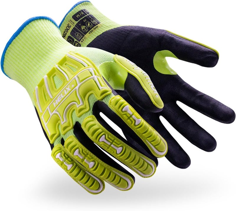 HEXARMOR | Industrial Cut-Resistant And Abrasion Resistance Safety Work Gloves | TouchScreen Compatible | Helix 3062IMP - Image 1